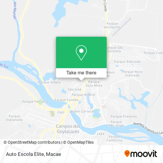 Auto Escola Elite map