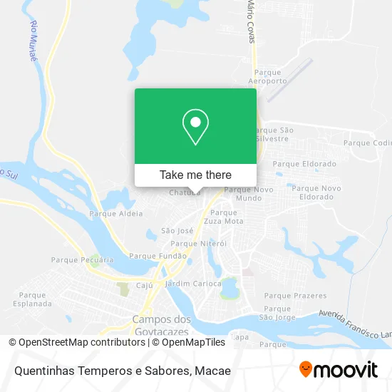 Quentinhas Temperos e Sabores map