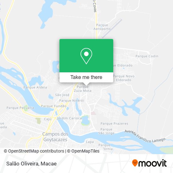 Salão Oliveira map