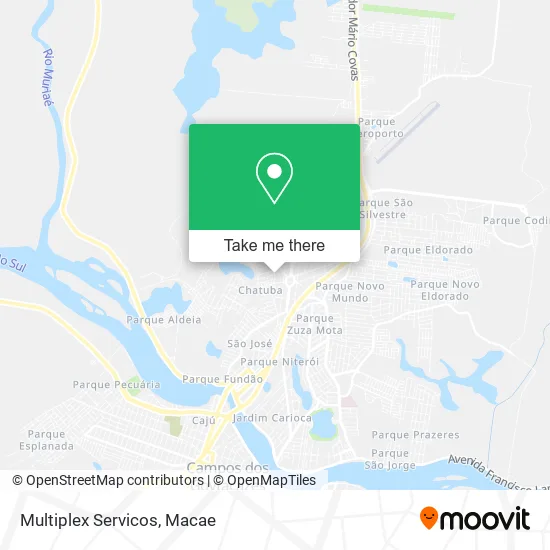 Multiplex Servicos map