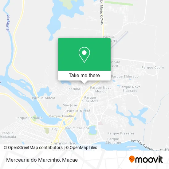 Mercearia do Marcinho map