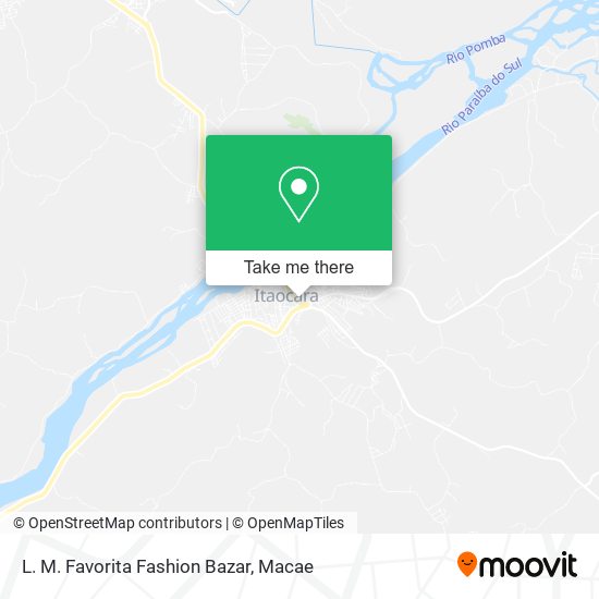 L. M. Favorita Fashion Bazar map