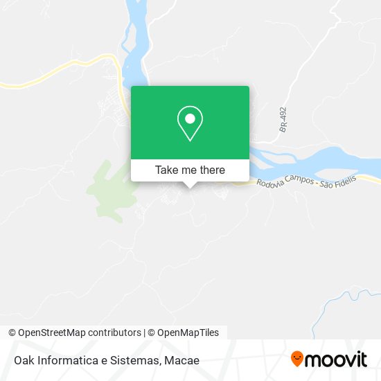 Oak Informatica e Sistemas map