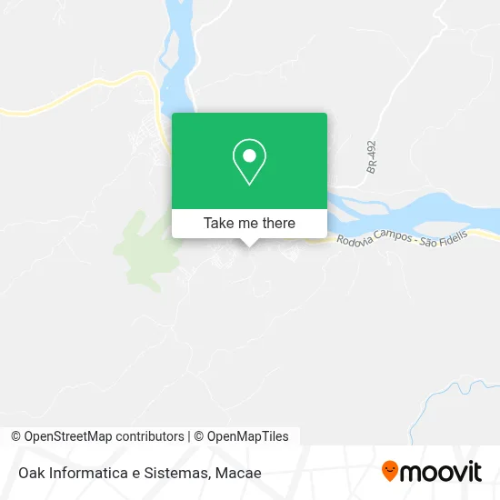 Oak Informatica e Sistemas map