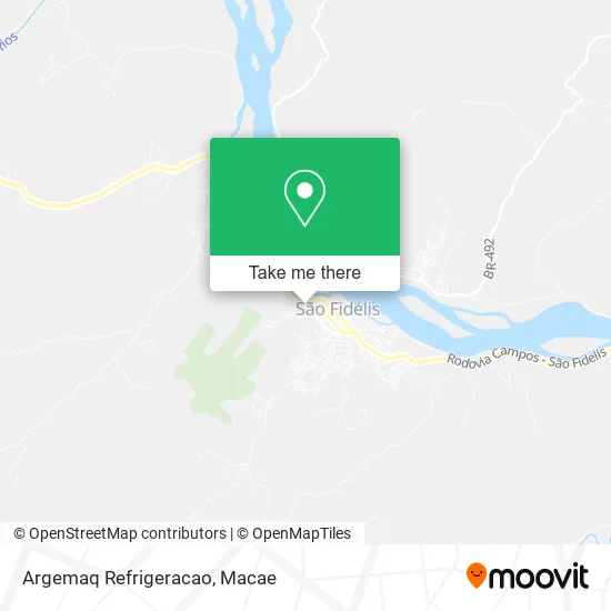 Argemaq Refrigeracao map
