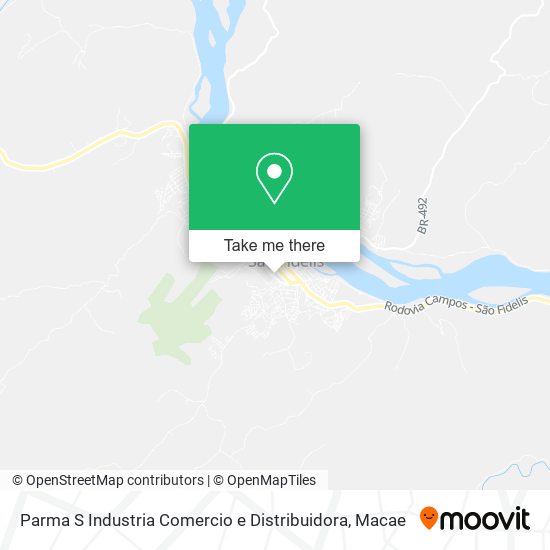 Parma S Industria Comercio e Distribuidora map