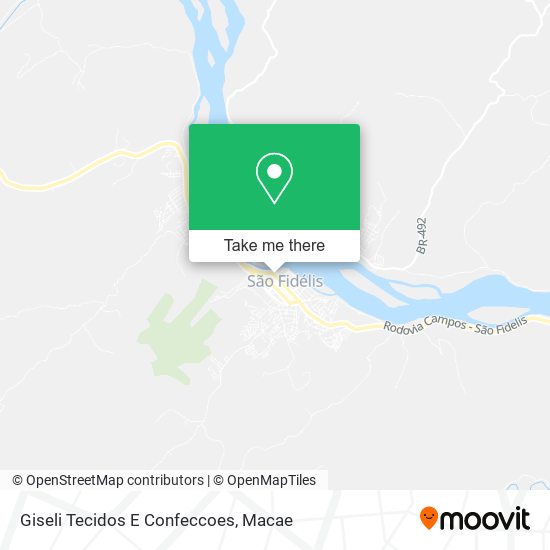 Giseli Tecidos E Confeccoes map