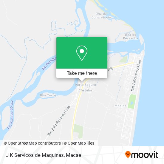 J K Servicos de Maquinas map