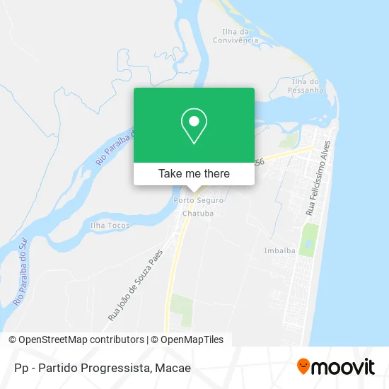 Pp - Partido Progressista map