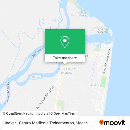 Inovar - Centro Medico e Treinamentos map