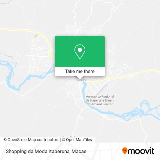 Shopping da Moda Itaperuna map