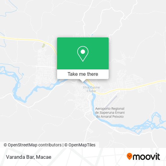 Varanda Bar map