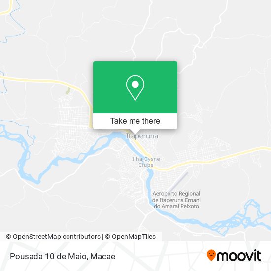 Pousada 10 de Maio map