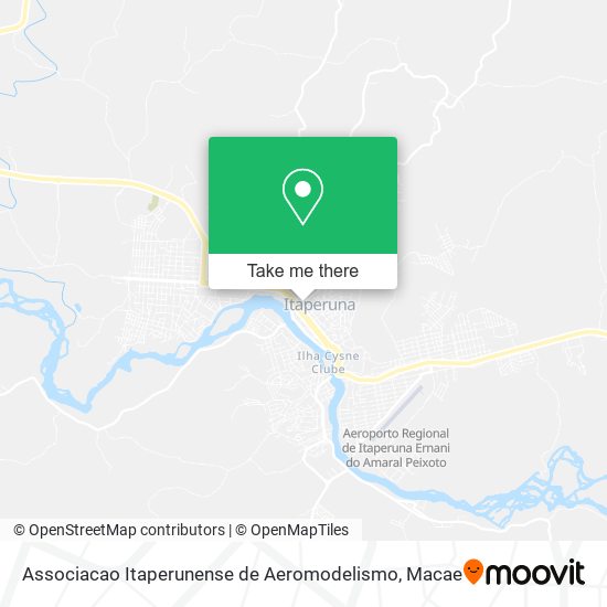 Associacao Itaperunense de Aeromodelismo map
