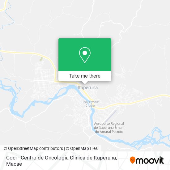 Coci - Centro de Oncologia Clinica de Itaperuna map