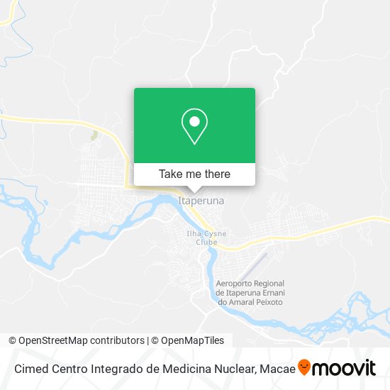 Cimed Centro Integrado de Medicina Nuclear map