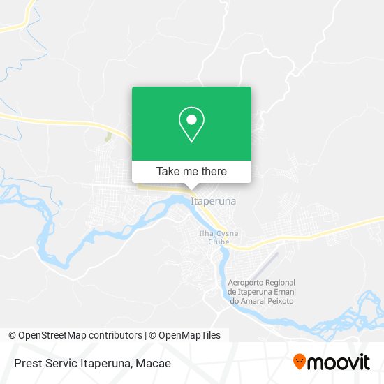 Prest Servic Itaperuna map