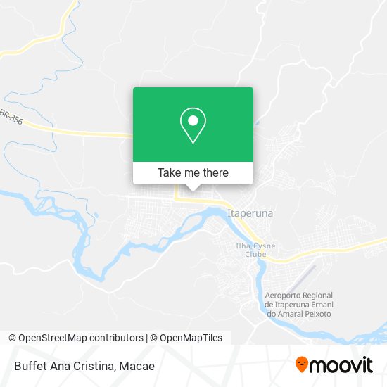 Buffet Ana Cristina map