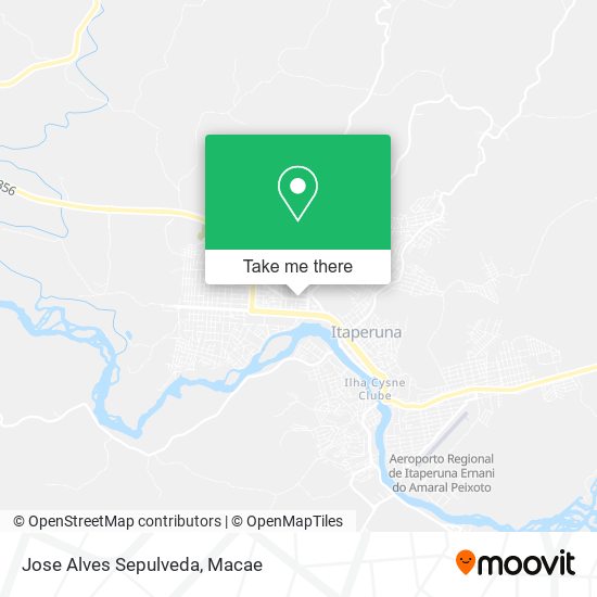 Jose Alves Sepulveda map