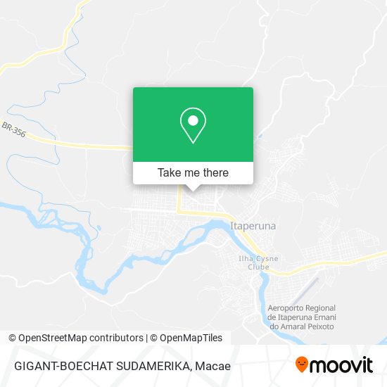 GIGANT-BOECHAT SUDAMERIKA map