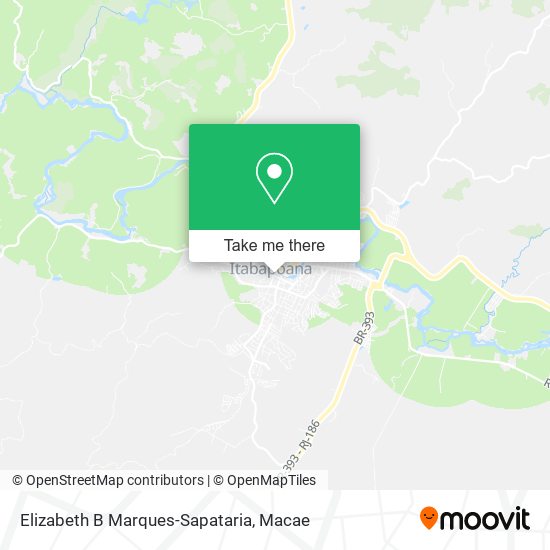 Elizabeth B Marques-Sapataria map