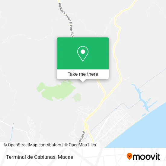 Terminal de Cabiunas map