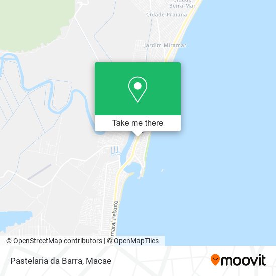 Pastelaria da Barra map