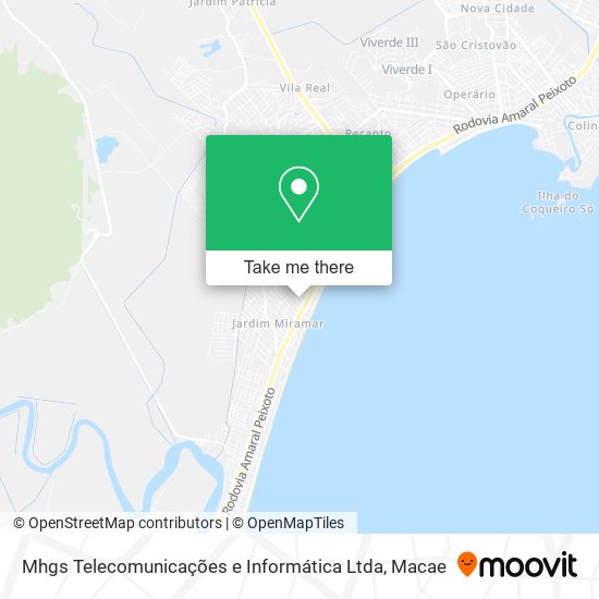 Mhgs Telecomunicações e Informática Ltda map