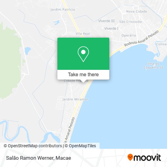 Salão Ramon Werner map