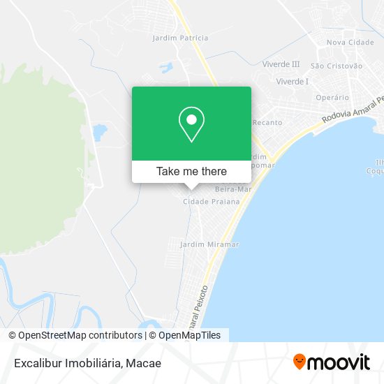 Excalibur Imobiliária map