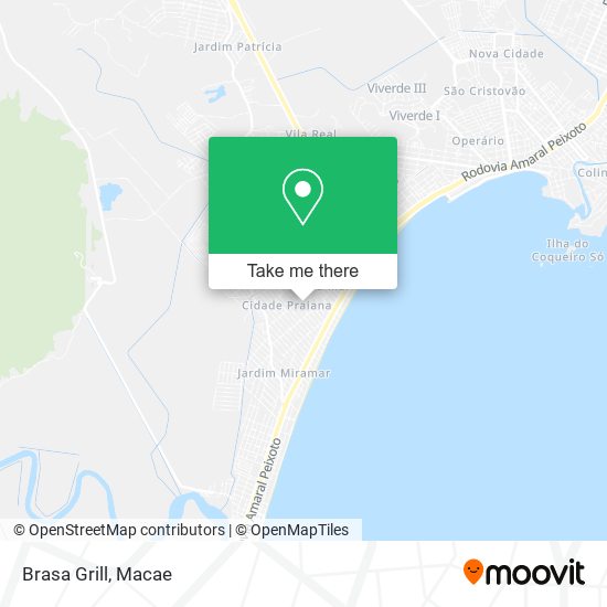 Brasa Grill map