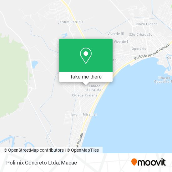 Polimix Concreto Ltda map