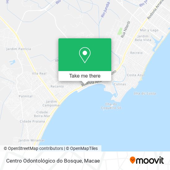 Centro Odontológico do Bosque map