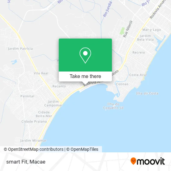 smart Fit map