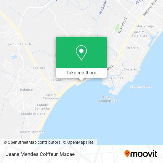 Jeane Mendes Coiffeur map