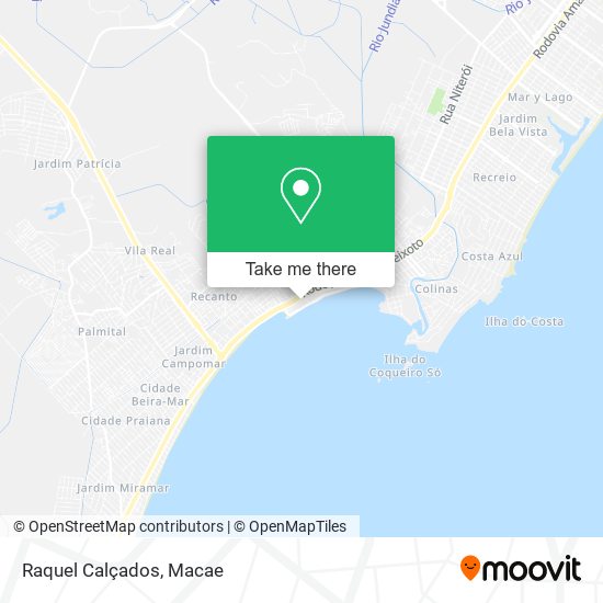 Raquel Calçados map