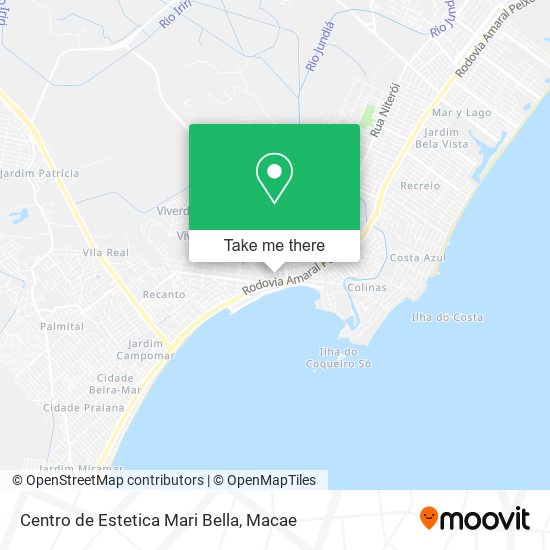 Centro de Estetica Mari Bella map