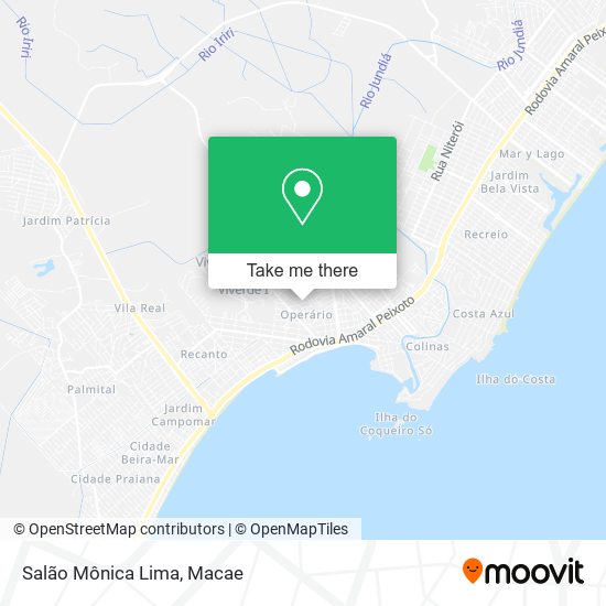Salão Mônica Lima map