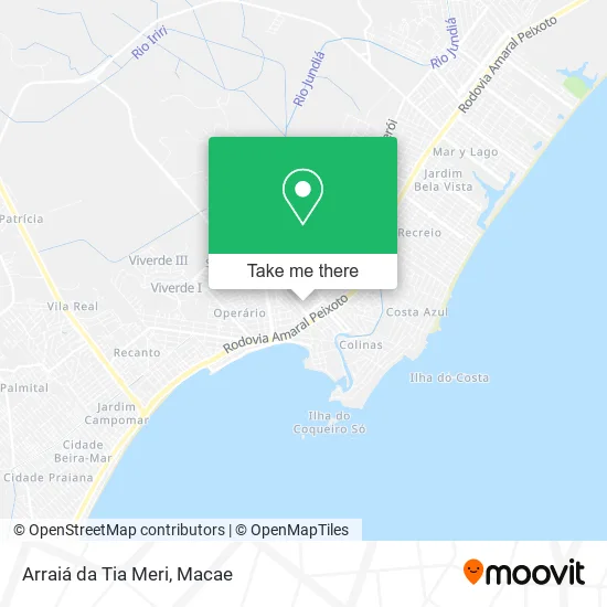 Arraiá da Tia Meri map