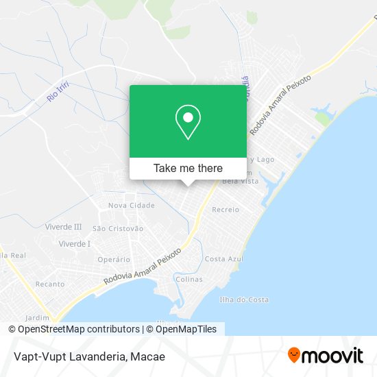 Vapt-Vupt Lavanderia map