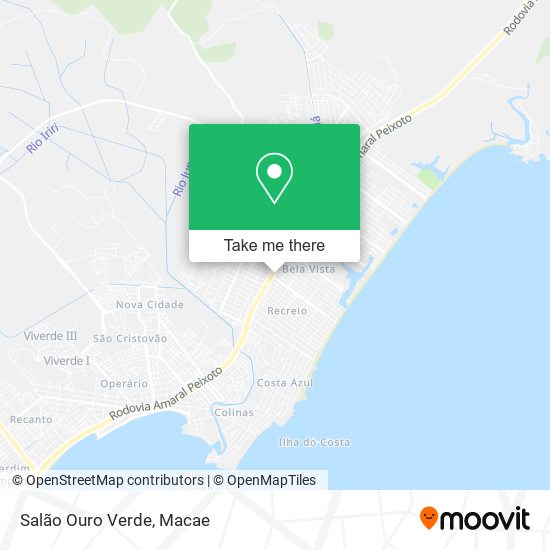 Salão Ouro Verde map