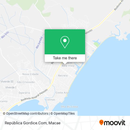 República Gordice.Com map