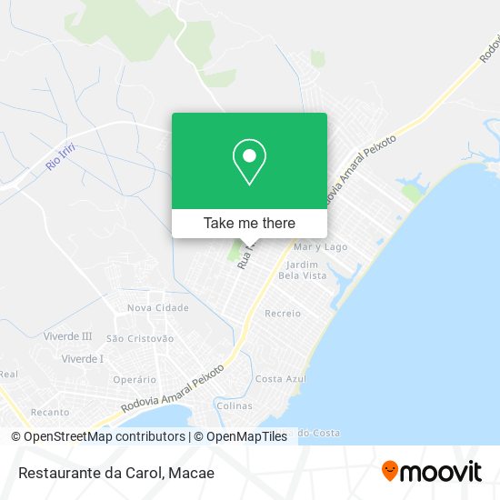 Restaurante da Carol map