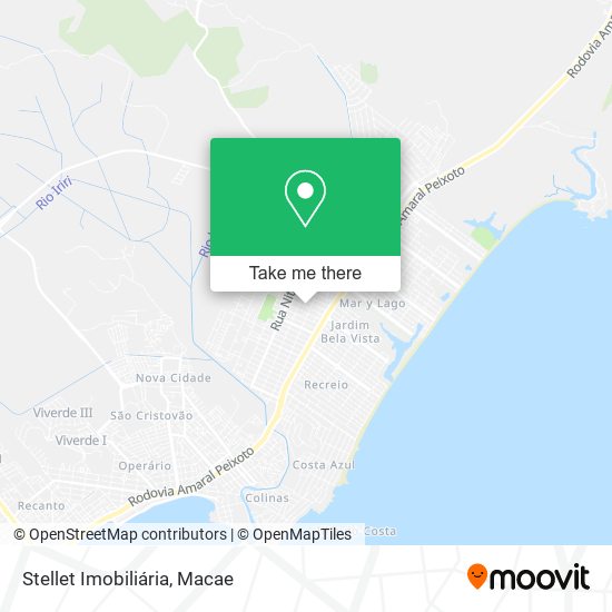 Stellet Imobiliária map