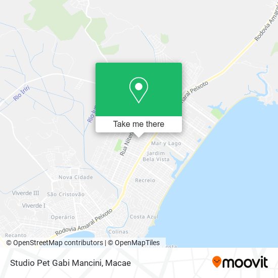 Studio Pet Gabi Mancini map