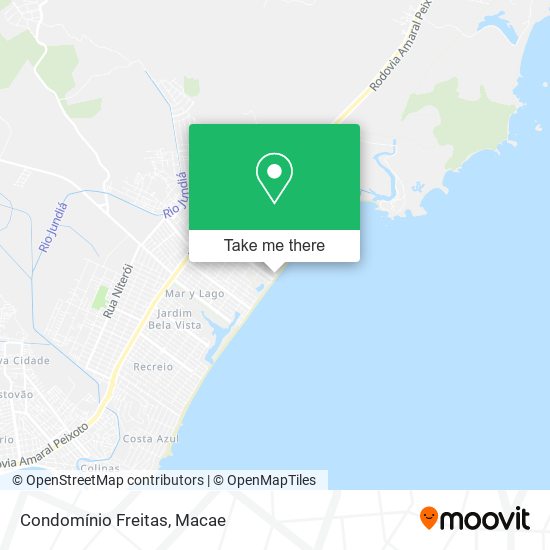 Condomínio Freitas map