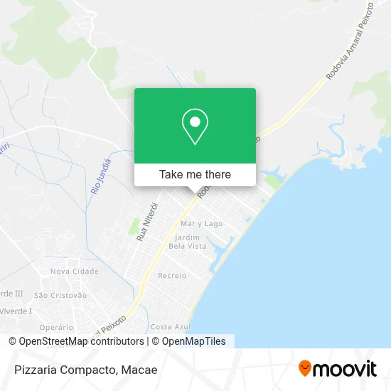 Pizzaria Compacto map