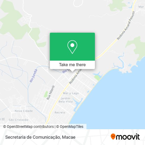 Secretaria de Comunicação map