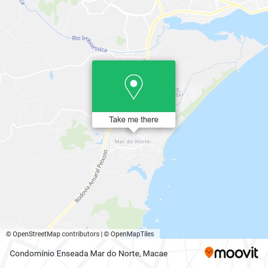 Condomínio Enseada Mar do Norte map