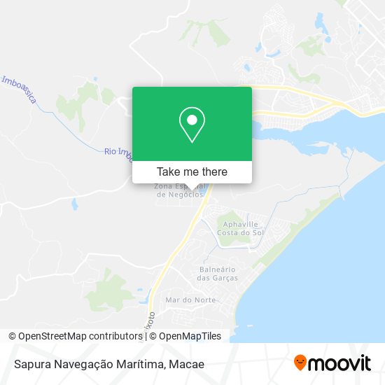 Sapura Navegação Marítima map